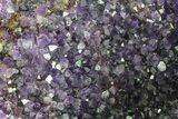 Purple Amethyst Geode - Uruguay #83545-2